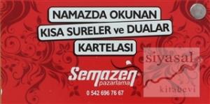 Namazda Okunan Kısa Sureler ve Dualar Kartelası