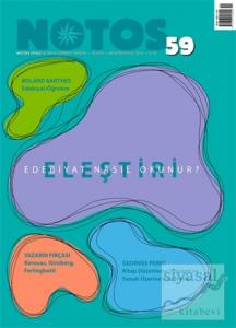 Notos Öykü İki Aylık Edebiyat Dergisi Sayı : 59 Ağustos-Eylül 2016