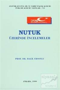 Nutuk Üzerinde İncelemeler