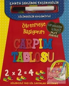 Öğrenmeye Başlıyorum – Çarpım Tablosu (Kalemli)