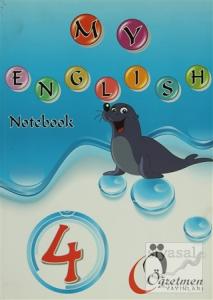 Öğretmen 4. Sınıf İngilizce Defteri - My English Notebook