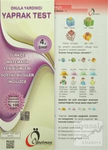 Öğretmen 4. Sınıf Okula Yardımcı Yaprak Test