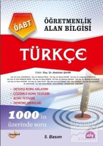Öğretmenlik Alan Bilgisi Türkçe Öğretmenlik Alan Bilgisi Türkçe