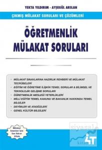 Öğretmenlik Mülakat Soruları