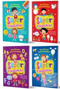 Okul Öncesi Zeka Geliştiren Etkinlik Kitapları Seti (4 Kitap Takım)