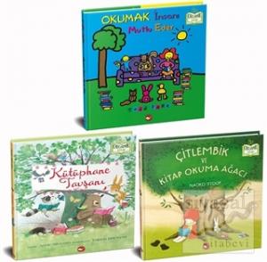 Okumayı Seviyorum Set - Organik Kitap (3 Kitap Takım) (Ciltli)