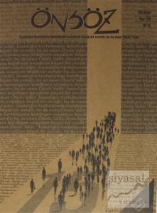 Önsöz Dergisi Sayı 45 Yaz 2020