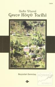 Ordu Yöresi Gerce Köyü Tarihi