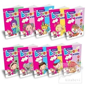 Örnekli Boyama Kitabı 10 Kitap