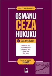 Osmanlı Ceza Hukuku 2 - Özel Hükümler