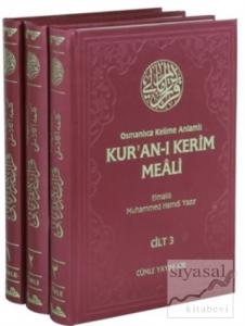 Osmanlıca Kelime Anlamlı Kur'an-ı Kerim Meali (3 Cilt Takım) (Ciltli)