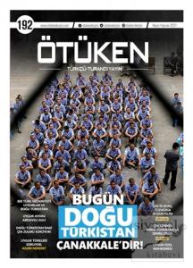 Ötüken 192. Sayı Mayıs - Haziran 2021