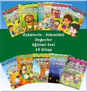 Öykülerle Etkinlikli Değerler Eğitimi Seti (10 Kitap Takım)