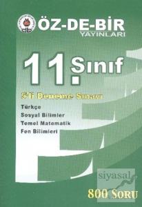 Özdebir 11. Sınıf 5'li Deneme Sınavı