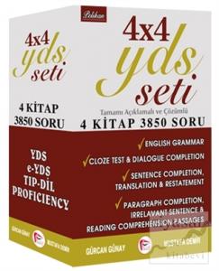 Pelikan 4x4 YDS Tamamı Çözümlü Soru Bankası Seti 2016