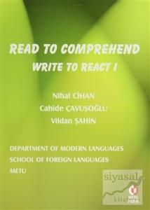Read To Comprehend Write To React 1