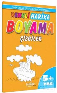 Renkli Harika Boyama Çizgiler 5+ Yaş
