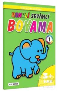 Renkli Sevimli Boyama 1 3+ Yaş