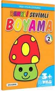 Renkli Sevimli Boyama 2 3+ Yaş