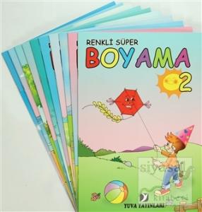 Renkli Süper Boyama (10 Kitap Takım)