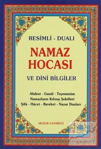 Resimli Dualı Namaz Hocası ve Dini Bilgiler (Mavi Kapak)