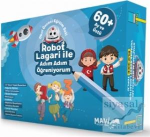 Robot Lagari ile Adım Adım Öğreniyorum - Okul Öncesi Eğitim Seti 60 Ay ve Üstü