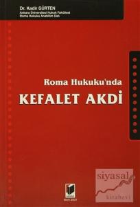 Roma Hukuku'nda Kefalet Akdi