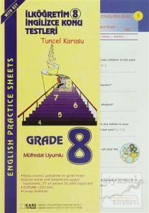 SBS 2008 İlköğretim 8 İngilizce Konu Testleri