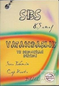 SBS 8. Sınıf Vatandaşlık ve Demokrasi Eğitimi - Soru Tahmin Cep Kartı