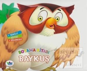 Şekilli Boyama Kitabı-Baykuş