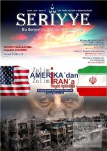 Seriyye İlim Fikir Kültür ve Sanat Dergisi Sayı: 13 Ocak 2020