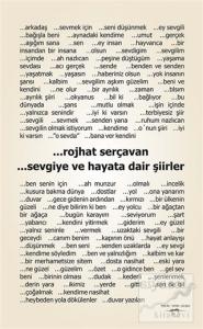 Sevgiye ve Hayata Dair Şiirler