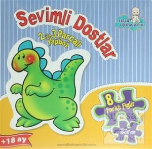 Sevimli Dostlar - 2 ve 3 Parçalı Yapboz (Ciltli)