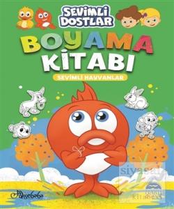 Sevimli Dostlar Boyama Kitabı - Sevimli Hayvanlar
