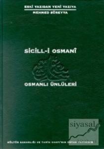 Sicil-i Osmani Osmanlı Ünlüleri 6 Cilt Takım