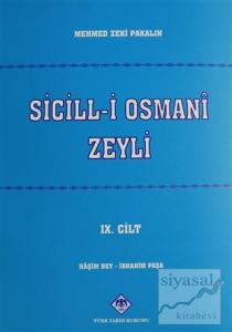 Sicill-i Osman-i Zeyli Cilt: 9