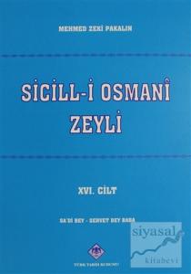 Sicill-i Osmani Zeyli Cilt: 16
