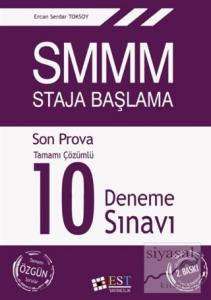 SMMM Staja Başlama Tamamı Çözümlü 10 Deneme Sınavı