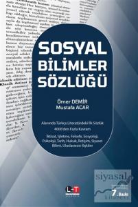 Sosyal Bilimler Sözlüğü (Ciltli)