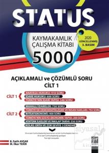 Status Kaymakamlık Çalışma Kitabı 5000 Açıklamalı ve Çözümlü Soru 2 Cilt Takım Status Kaymakamlık Çalışma Kitabı 5000 Açıklamalı ve Çözümlü Soru 2 Cilt Takım