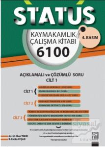 Status Kaymakamlık Çalışma Kitabı 6100 Açıklamalı Çözümlü Soru (3 Cilt Takım) Status Kaymakamlık Çalışma Kitabı 6100 Açıklamalı Çözümlü Soru (3 Cilt Takım)