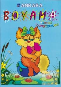 Stickerli Kalın Boyama - Açık Mavi