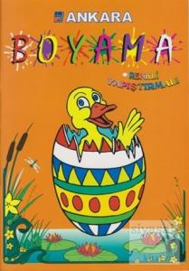 Stickerli Kalın Boyama - Turuncu