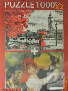 Street Of London - Dance At Bougival Puzzle (2 X 1000 Parça)