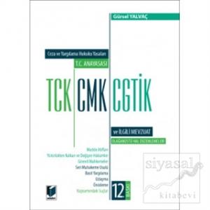 T.C. Anayasası TCK, CMK, CGTİK ve İlgili Mevzuat (Orta Boy) (Ciltli)