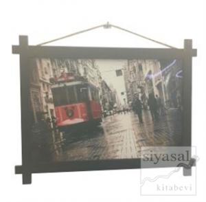 Taksim Tramvay Ahşap Tablo Kod - 000008