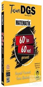 Tasarı 2021 DGS Matematik 60'ta 60 Net Sayısal Yetenek Soru Bankası Video Çözümlü