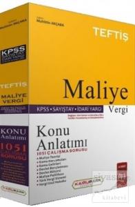 TEFTİŞ Maliye Vergi Hukuku Konu Anlatımı ve 1051 Çalışma Sorusu