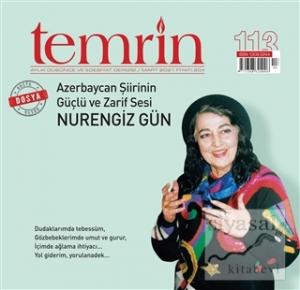 Temrin Aylık Düşünce ve Edebiyat Dergisi Sayı: 113 Mart 2021