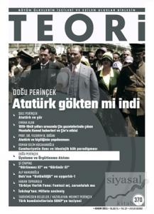 Teori Dergi Sayı: 370 Kasım 2020